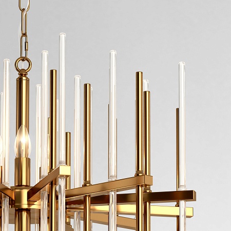 Потолочный светильник Bogate's 356/6 латунь - фото