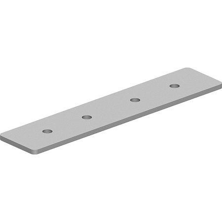 Соединитель прямой для низковольтного накладного шинопровода, белый, LD2000 - фото