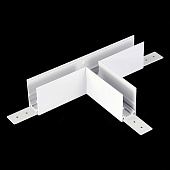 Коннектор T-образный для подвесного / накладного магнитного шинопровода ST-Luce Белый ST007.579.00