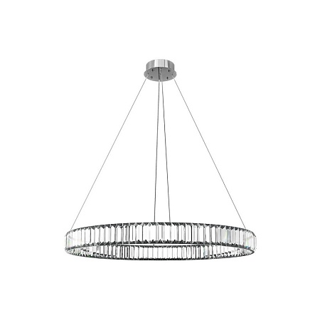 10135/800 Chrome Подвесной светильник LOFT IT Crystal ring - фото