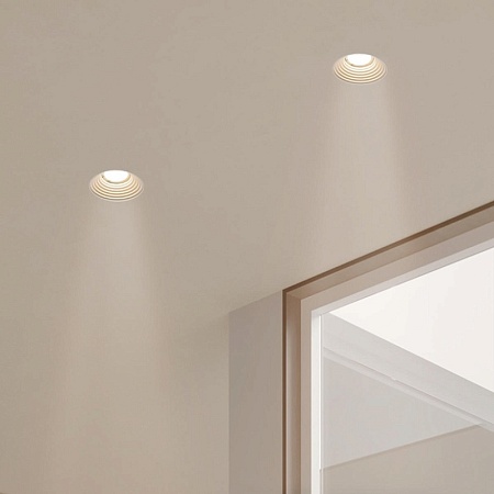 10356A Гипсовый встраиваемый светильник под покраску LOFT IT Ghost - фото