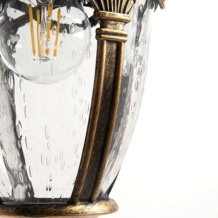 Светильник садово-парковый Feron PL685 на цепочке 60W 230V E27, черное золото - фото