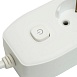Удлинитель 3-местный c/з 3x1 мм2, 3 м, 250В, 10А, 2USB+1Type-C 2,4А, серия Home plus, белый STEKKER HM08-33-02 - фото