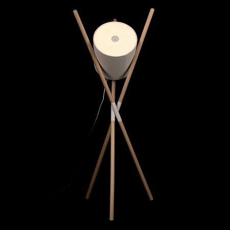 10245F White Торшер LOFT IT Bobbin - фото