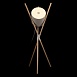 10245F White Торшер LOFT IT Bobbin - фото