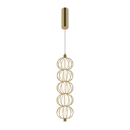Подвесной светильник Maytoni Golden Cage MOD216PL-L10G3K - фото