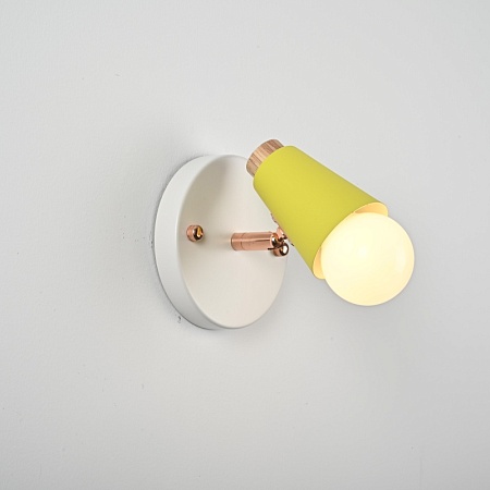 Настенный Светильник Rotary Wall Желтый Imperiumloft 101996-26 - фото