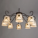 Потолочная люстра ARTE LAMP A5495PL-8BR - фото