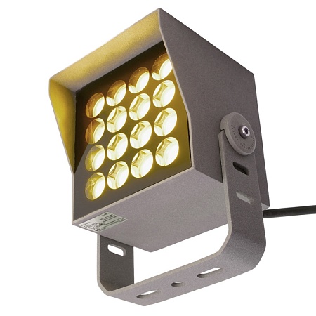 Светодиодный светильник ландшафтно-архитектурный Feron LL-897  AC220-240 25W 2700K IP66 квадрат - фото