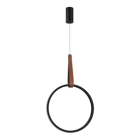 Светильник подвесной ST-Luce Черный/Черный, Терракотовый LED 1*20W 4000K SL6131.403.20 - фото