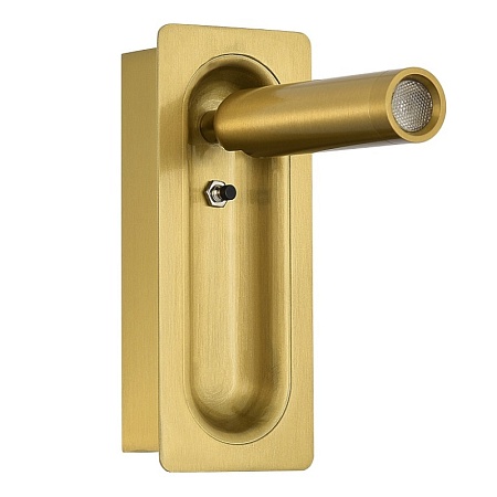 Светильник настенный ST-Luce латунь/латунь LED 1*3W 4000K SL6238.301.01 - фото