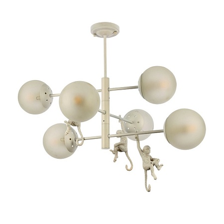 Светильник потолочный Белый/Белый E14 6*60W SLE115103-06 - фото