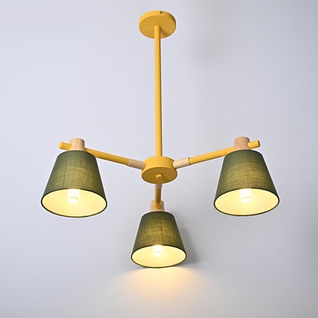 Потолочная Люстра На Штанге Natura A Green 3 Imperiumloft 101825-26 - фото