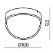 Потолочный светильник Outdoor Mon O438CL-L12GF3K - фото