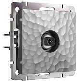 ТВ-розетка оконечная серебряный W1283006