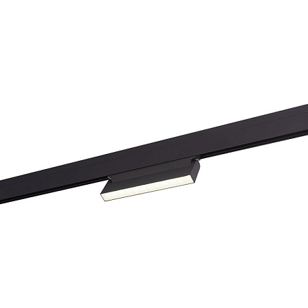 Магнитный трековый светильник Черный LED 1*12W 4000K 720Lm Ra>90 120 IP20 L219xW22xH108 ST363.446.12 - фото