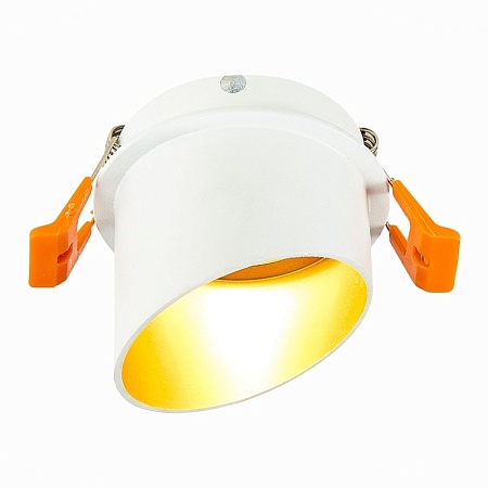 Св-к встр. Белый GU10 1*50W IP20 L68xW68xH68 220V Без ламп ST214.508.01 - фото