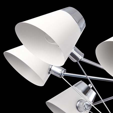 Светильник потолочный Хром/Белый E14 8*40W SLE155802-08 - фото