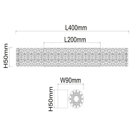 Настенный светильник Chiaro Гослар 498024501 - фото