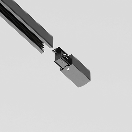 Ввод питания левый Trinity черный - фото