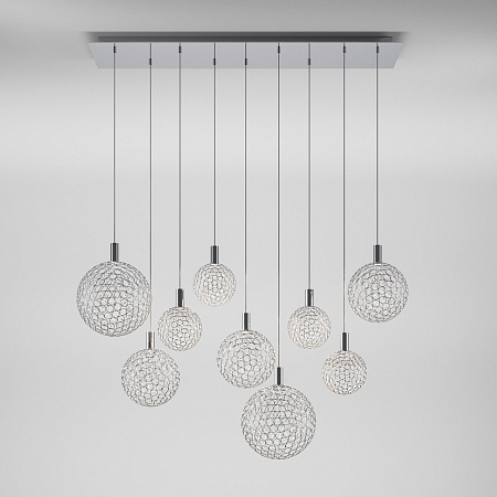 Подвесной светильник Eurosvet 90353/9 хром - фото