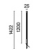 Ландшафтный светильник Outdoor Pole O440FL-L18GF3K - фото