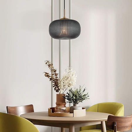 Подвесной светильник Eurosvet 50262/1 темно-серый - фото