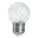Лампа-строб Feron LB-377 Шарик прозрачный E27 1W 230V 2700K - фото