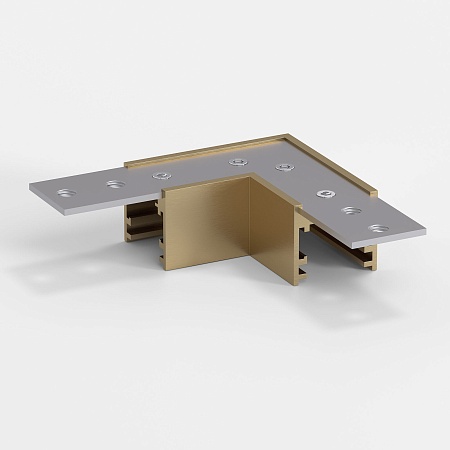 Brass Line Коннектор угловой для накладного шинопровода латунь 85224/00 Elektrostandard - фото