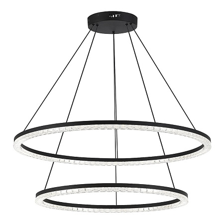 Светильник подвесной ST-Luce черный/прозрачный LED 1*96W 4000K SL1018.403.02 - фото