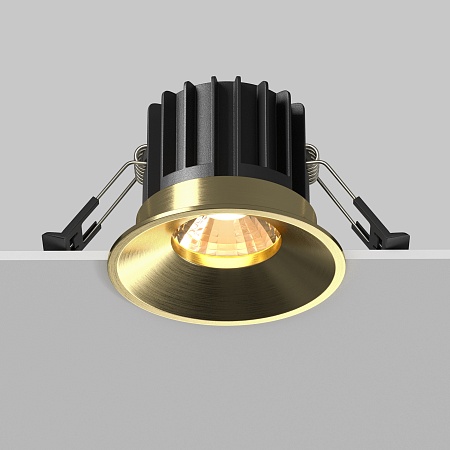 Встраиваемый светильник Technical Round DL058-12W3K-BS - фото