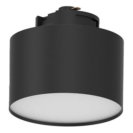 Светодиодный светильник Feron AL129 трековый однофазный на шинопровод 12W 4000K 110 градусов черный - фото