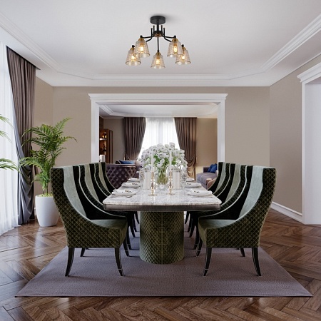 Люстра Freya FR4017PL-05BBZ - фото