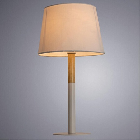 Декоративная настольная лампа Arte Lamp CONNOR A2102LT-1WH - фото