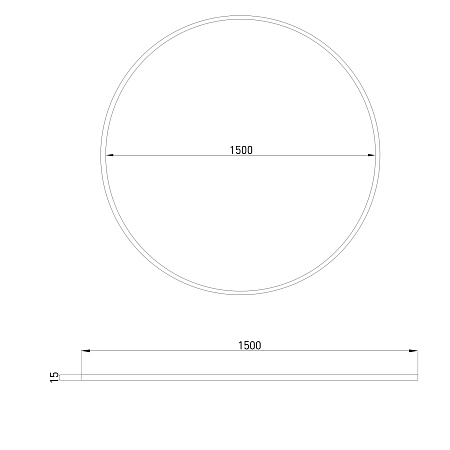 Esthetic Magnetic Шинопровод Round черный Ø1500 85217/00 Elektrostandard - фото