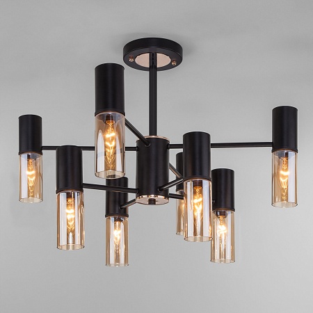 Потолочный светильник Eurosvet 70125/8 черный - фото