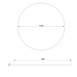 Esthetic Magnetic Шинопровод Round черный Ø1500 85217/00 Elektrostandard - фото