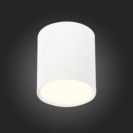 Светильник потолочный Белый LED 1*5W 3000K 390Lm Ra>90 120° IP20 D68xH75 170-240V ST113.532.05 - фото
