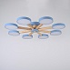 Потолочная Люстра Turna 8 Blue Imperiumloft 178344-26 - фото