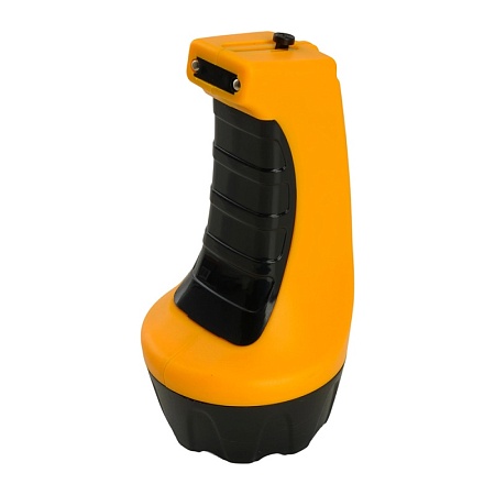 Фонарь аккумуляторный, 4 LED DC (свинцово-кислотная батарея), желтый, TH2293 (TH93A) - фото