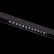 Магнитный трековый светильник Черный LED 1*12W 3000K 1 009Lm Ra>90 36° IP20 L222xW22xH4 ST361.436.12 - фото