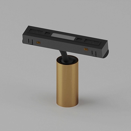 Трековый светильник 5W 4200K Cantors латунь Slim Magnetic 85036/01 - фото
