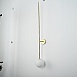 Настенный Светильник Lines Ball 100 Gold Imperiumloft 178057-26 - фото