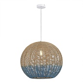 Светильник подвесной ST-Luce Белый/Бежевый,Синий E27 1*7W SL1514.533.01