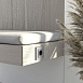 Рамка на 1 пост Senso (серебряный, стекло soft-touch) W0013106 - фото