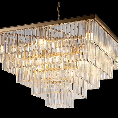 10019/800S Подвесная люстра LOFT IT Prism Clear - фото