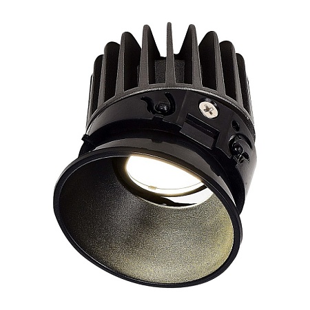 Светодиодный модуль Черный LED 1*7W 3000K 560Lm Ra>90 36° IP20 D69xH75 220-240V ST851.438.07 - фото