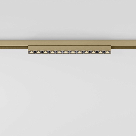 Brass Line Трековый светильник 10W 3000K латунь 85528/01 Elektrostandard - фото
