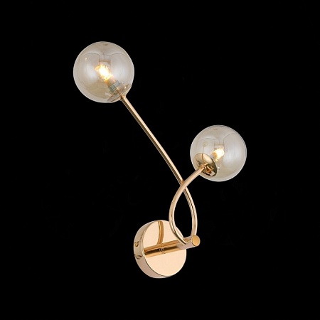 Бра ST-Luce Золотистый/Коньячный G9 2*3W SL435.201.02 - фото