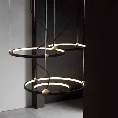 Подвесной Кольцевой Светильник Planetary D30+40 Imperiumloft 101913-26 - фото